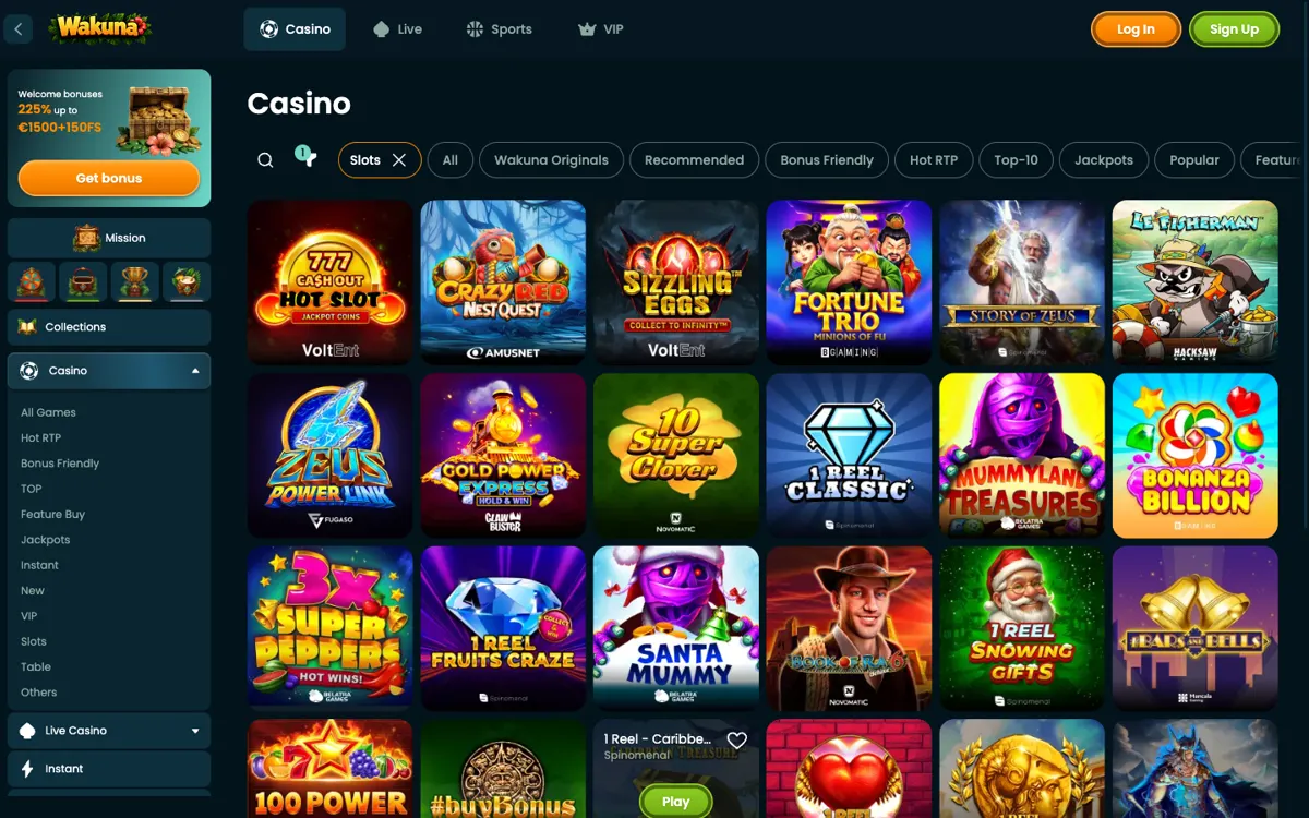 Slots overview
